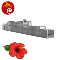 Tunnel Type Jinan 2021 New Microwave Saffron Hibiscus Flower Drying Sterilization Machine